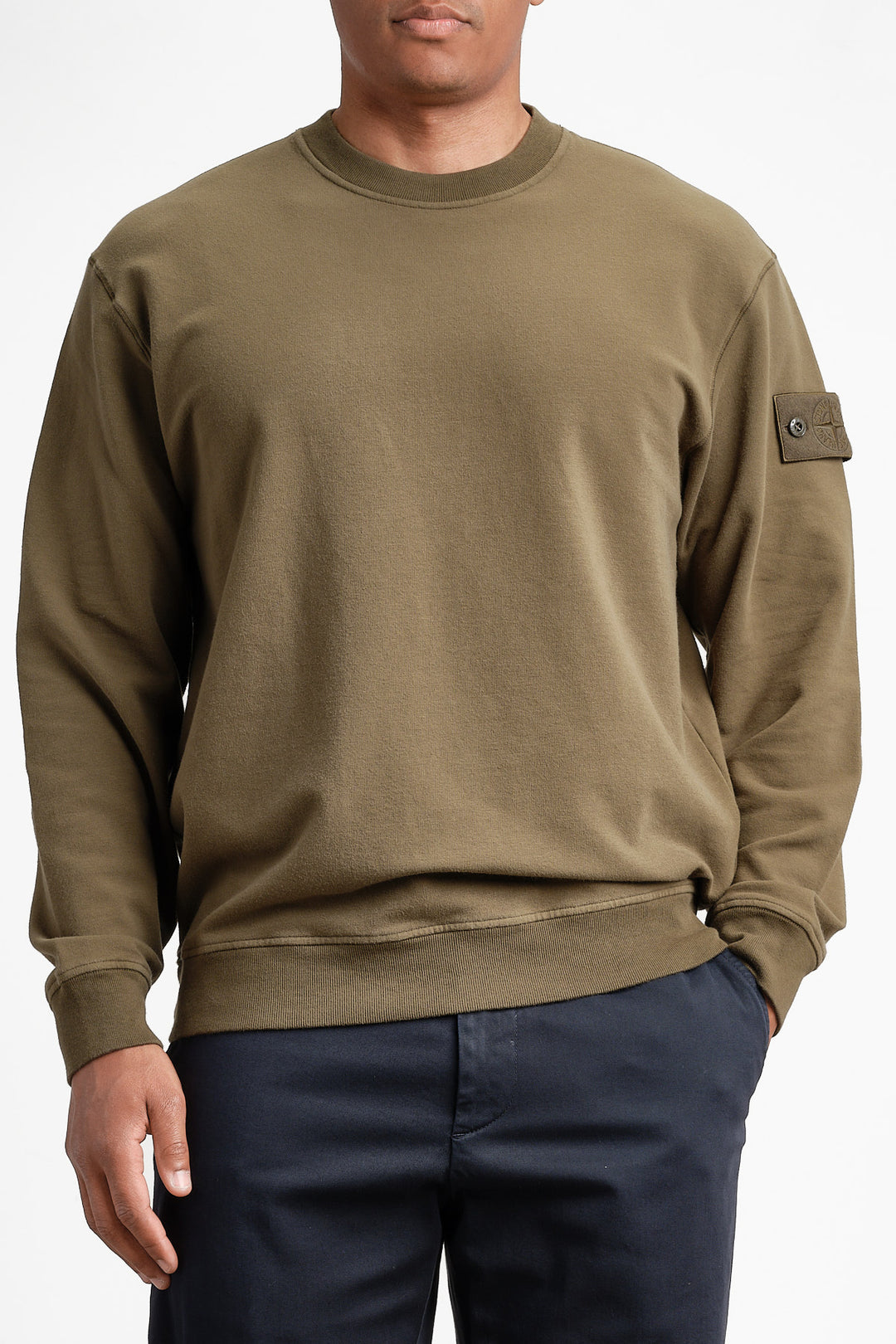 Ghost Piece Fleece Sweatshirt Green