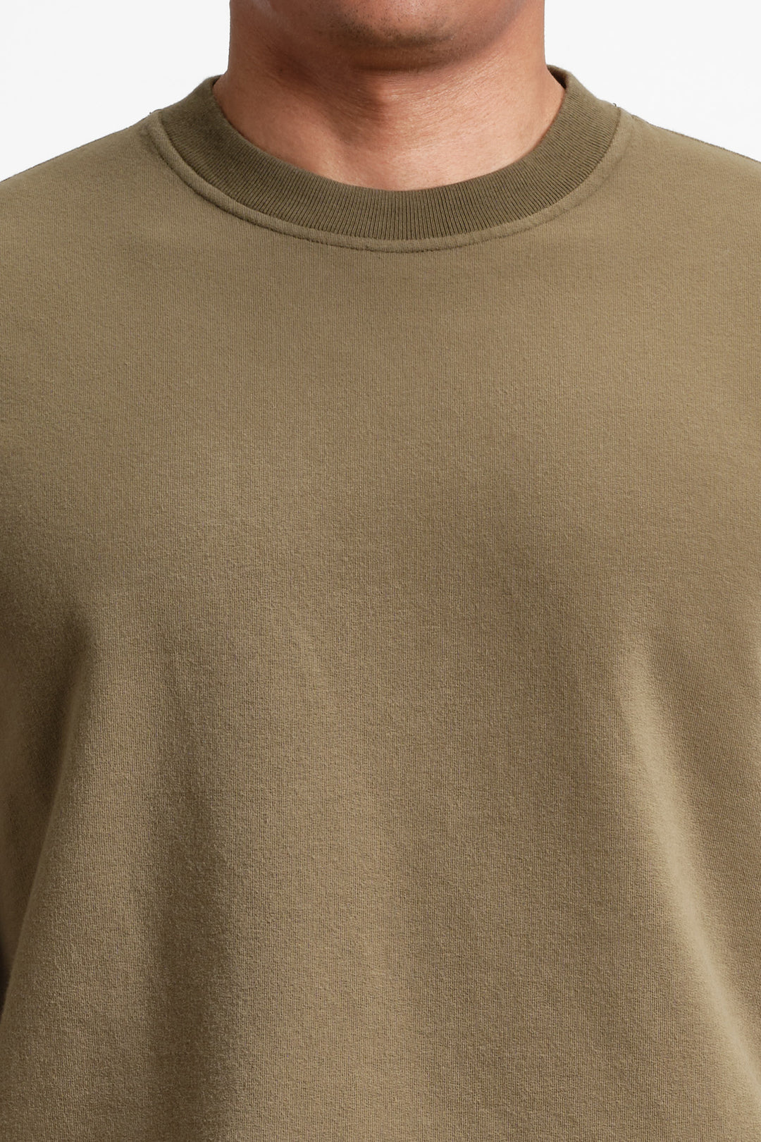 Ghost Piece Fleece Sweatshirt Green