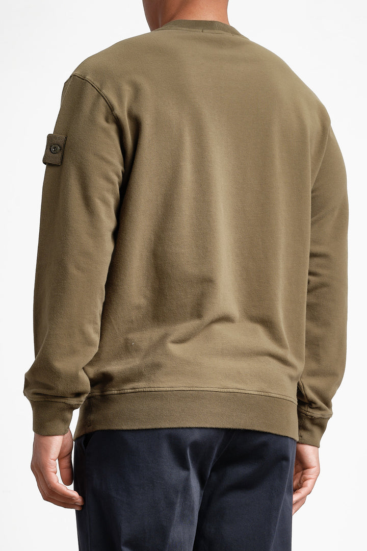 Ghost Piece Fleece Sweatshirt Green