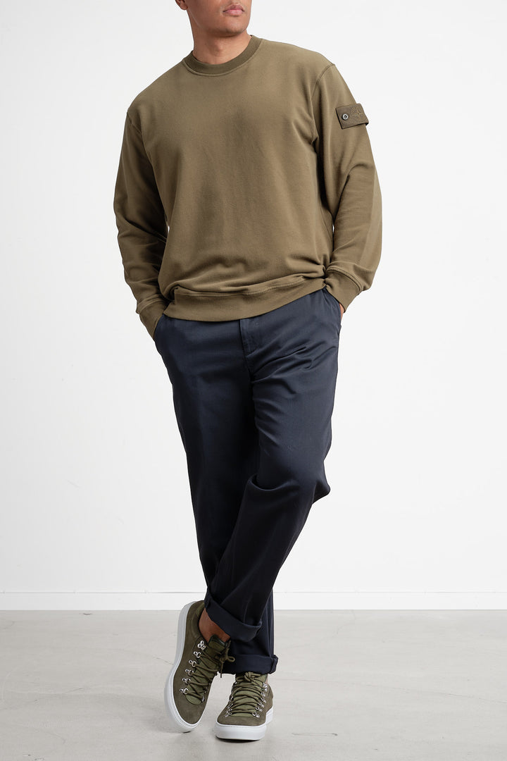 Ghost Piece Fleece Sweatshirt Green