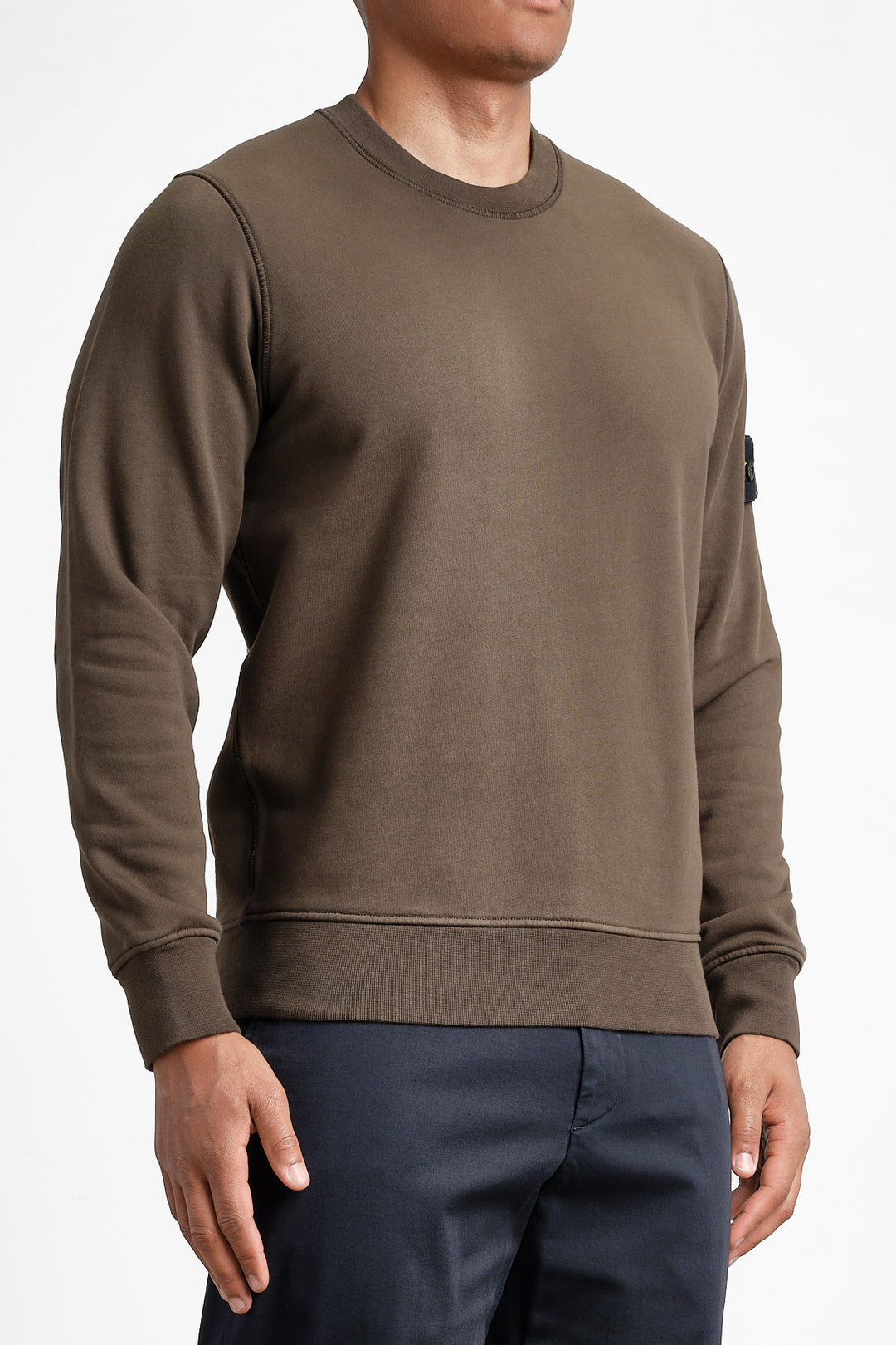 Garment Dyed Fleece Sweatshirt Coal Grey