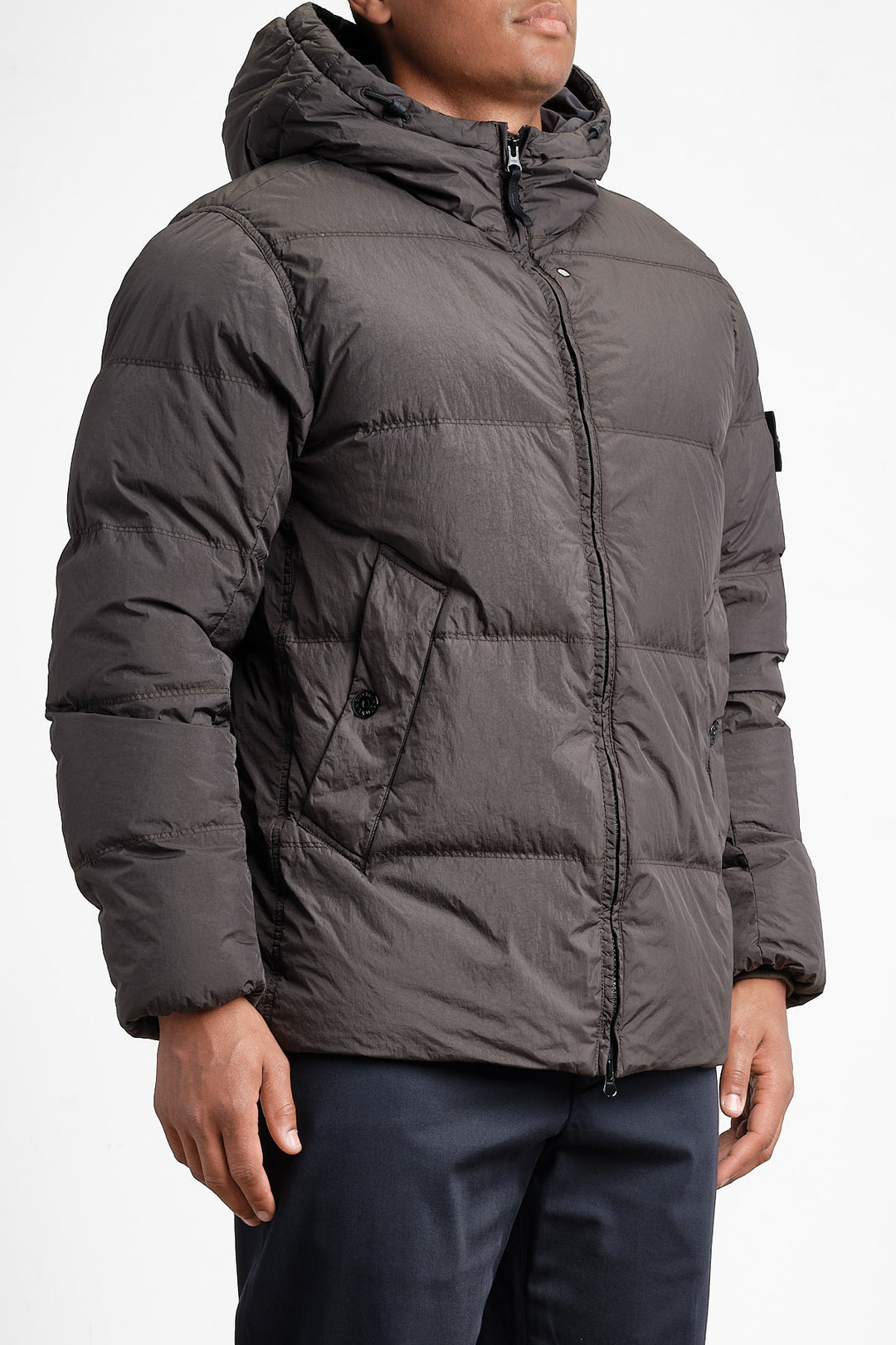 Crinkle Reps NY Jacket LEAD GREY
