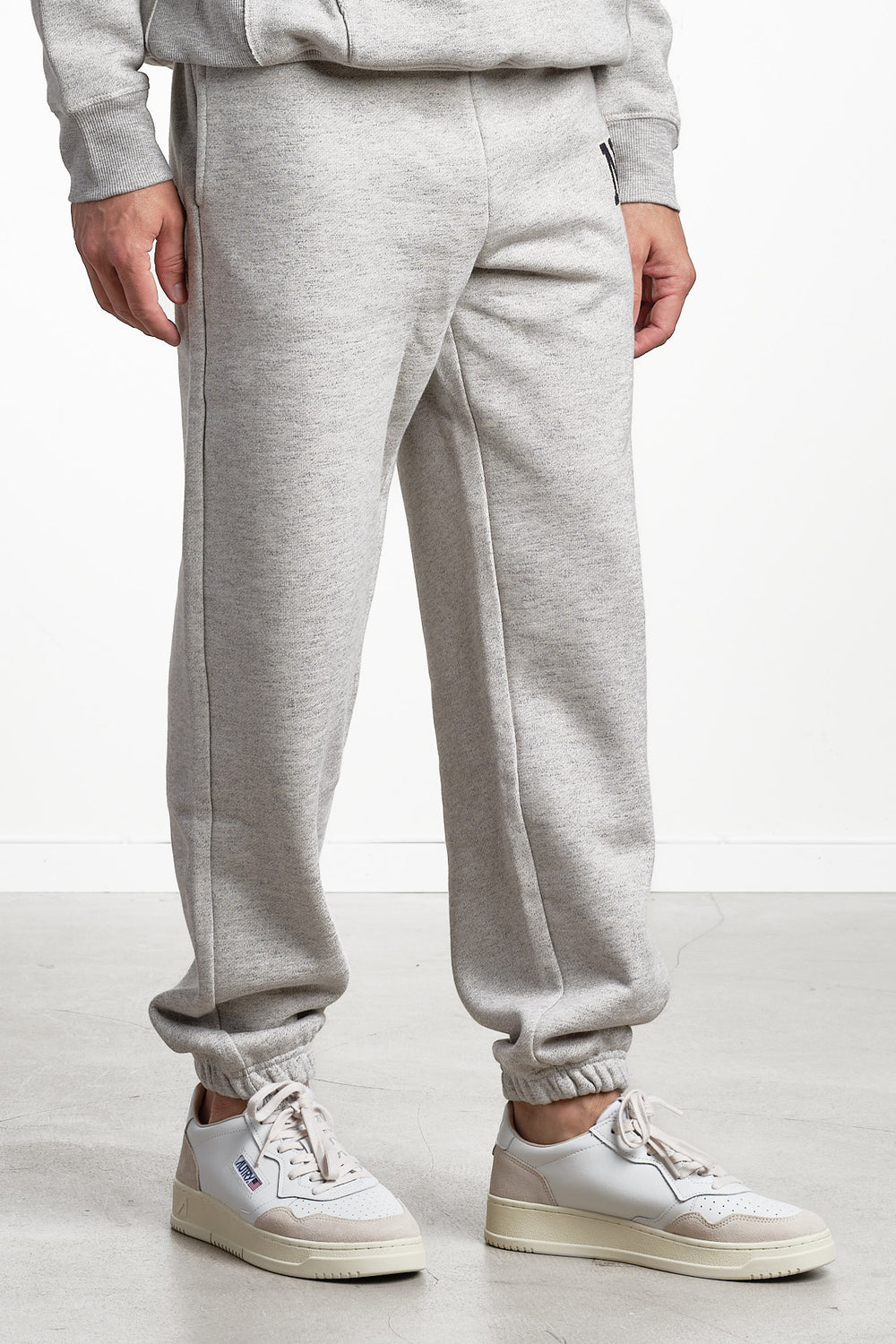Graphic Sweat Pants Grey melange – Gant, sidan