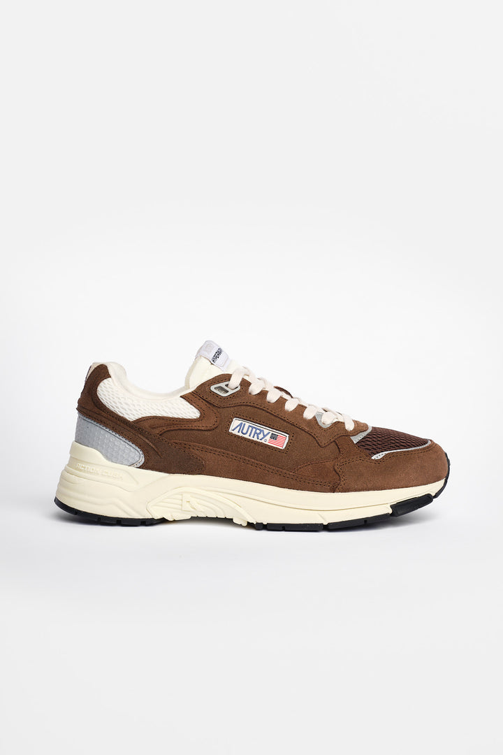 Hyperway Low Man Suede/Mesh Sneaker Cotto/Marshmallow
