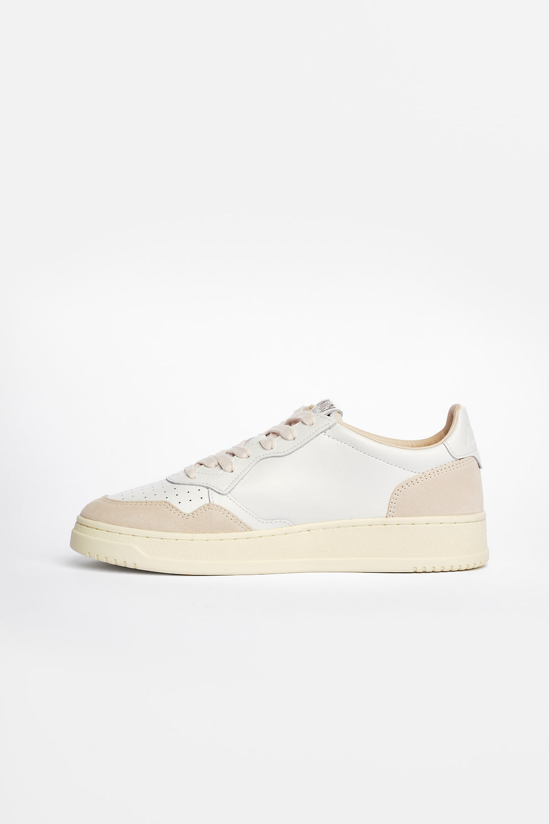 Medalist Læder Ruskinds Sneaker Hvid