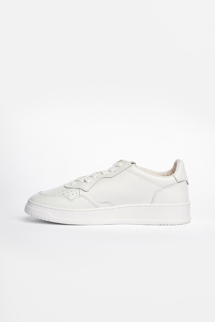 Medalist Match Leather Sneaker Total White