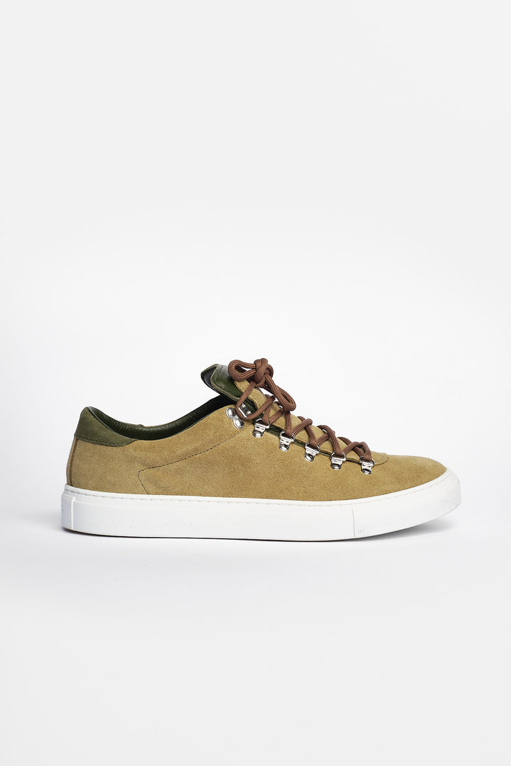 Marostica Low Sneaker Suede Oliven