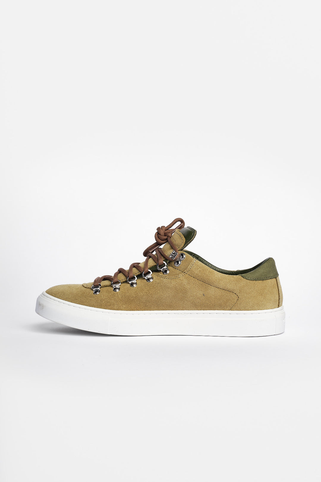 Marostica Low Sneaker Suede Oliven