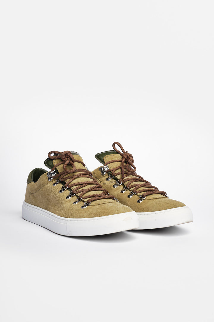 Marostica Low Sneaker Suede Oliven