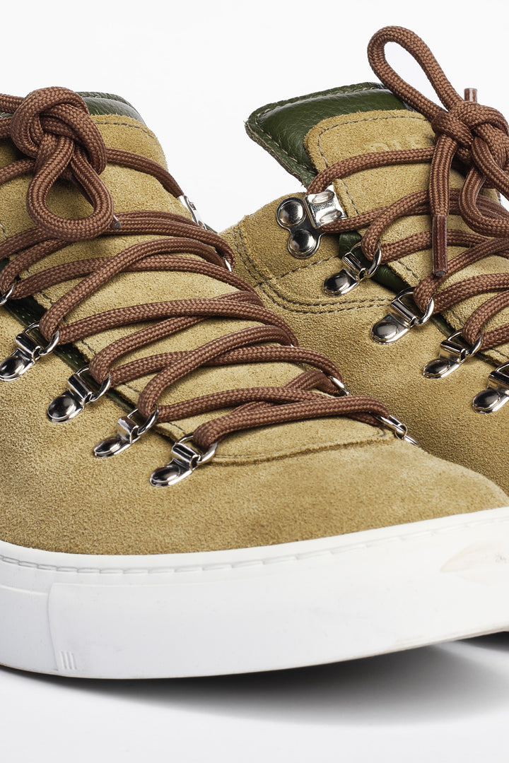 Marostica Low Sneaker Suede Oliven