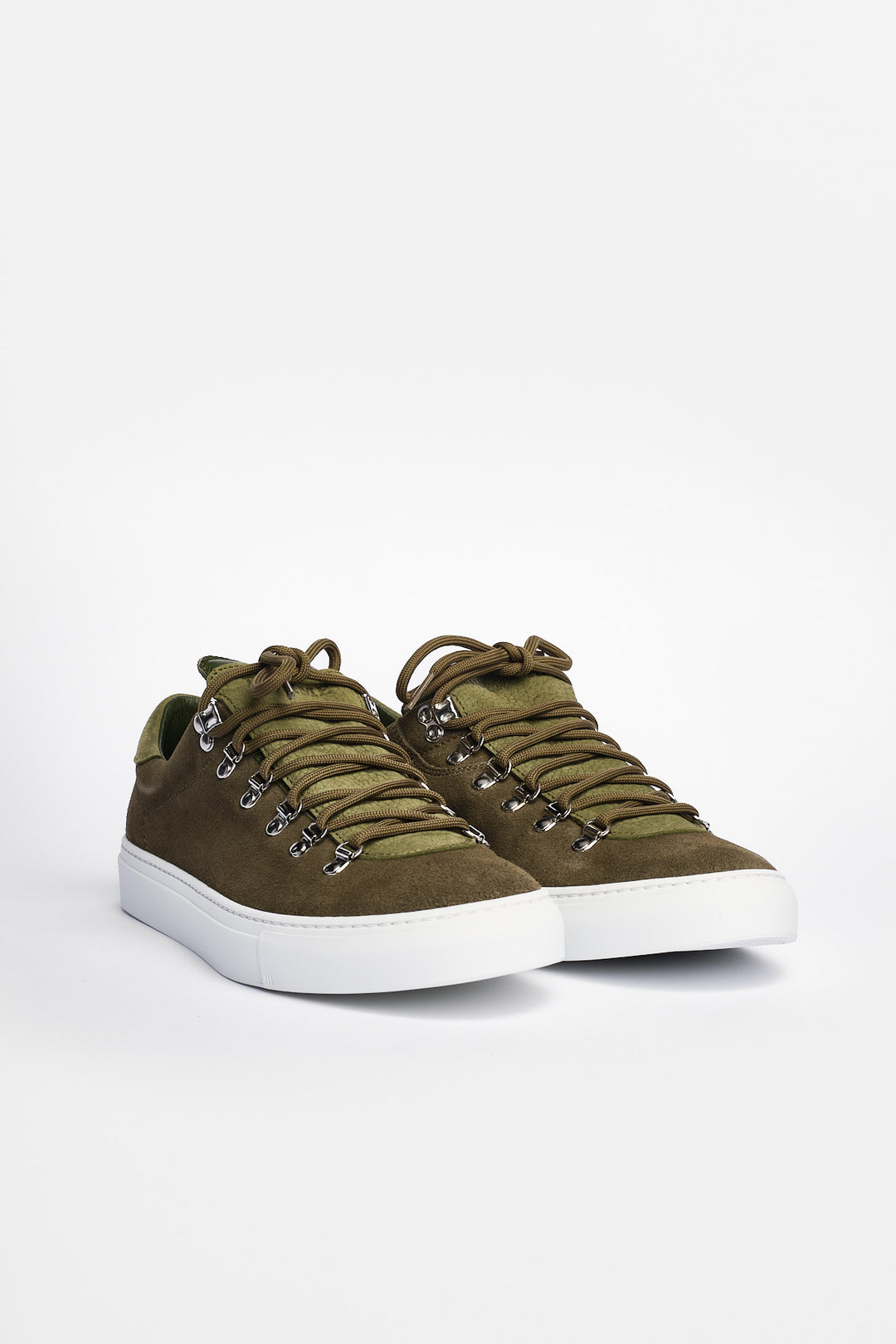 Marostica Low Sneaker Suede Green Suede