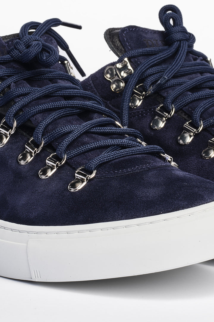 Marostica Lav Sneaker Ruskind Marineblå