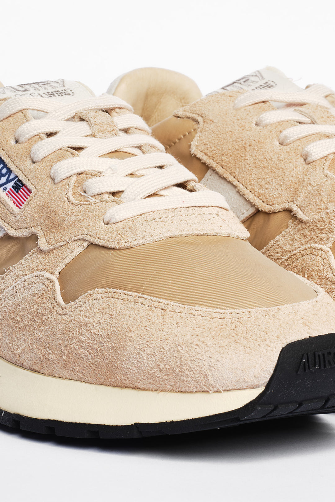 Reelwind Nylon/Ruskinds Sneaker Beige