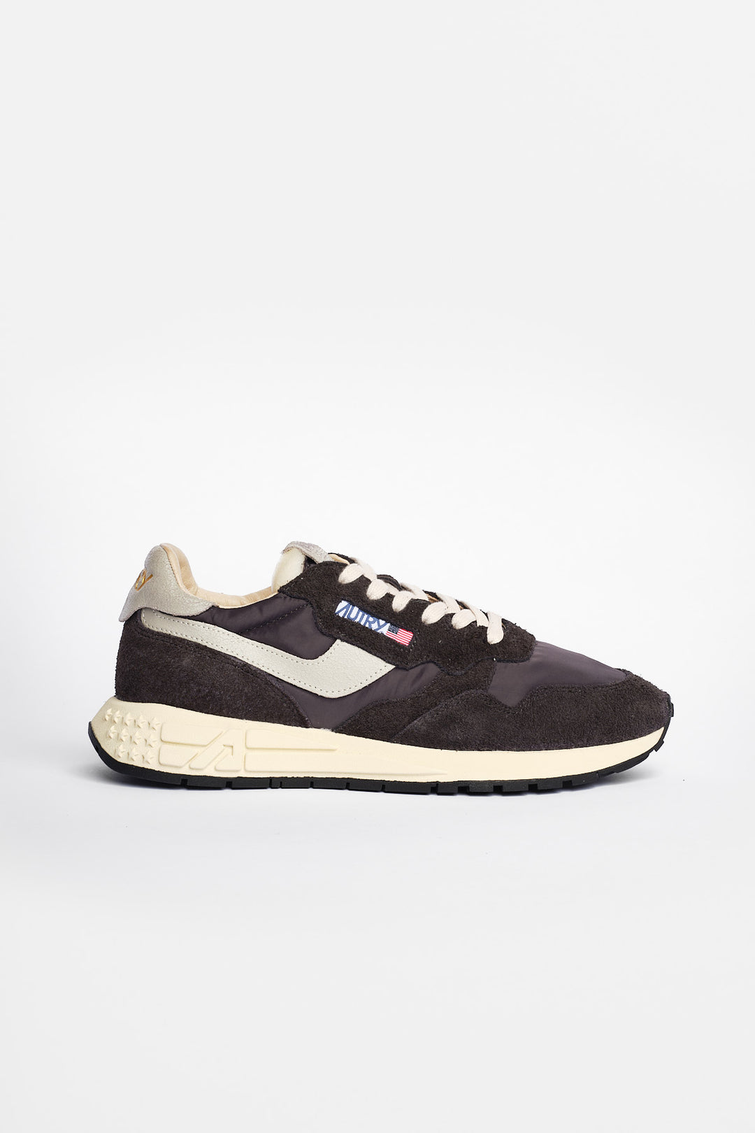 Reelwind Nylon/Suede Sneaker Black