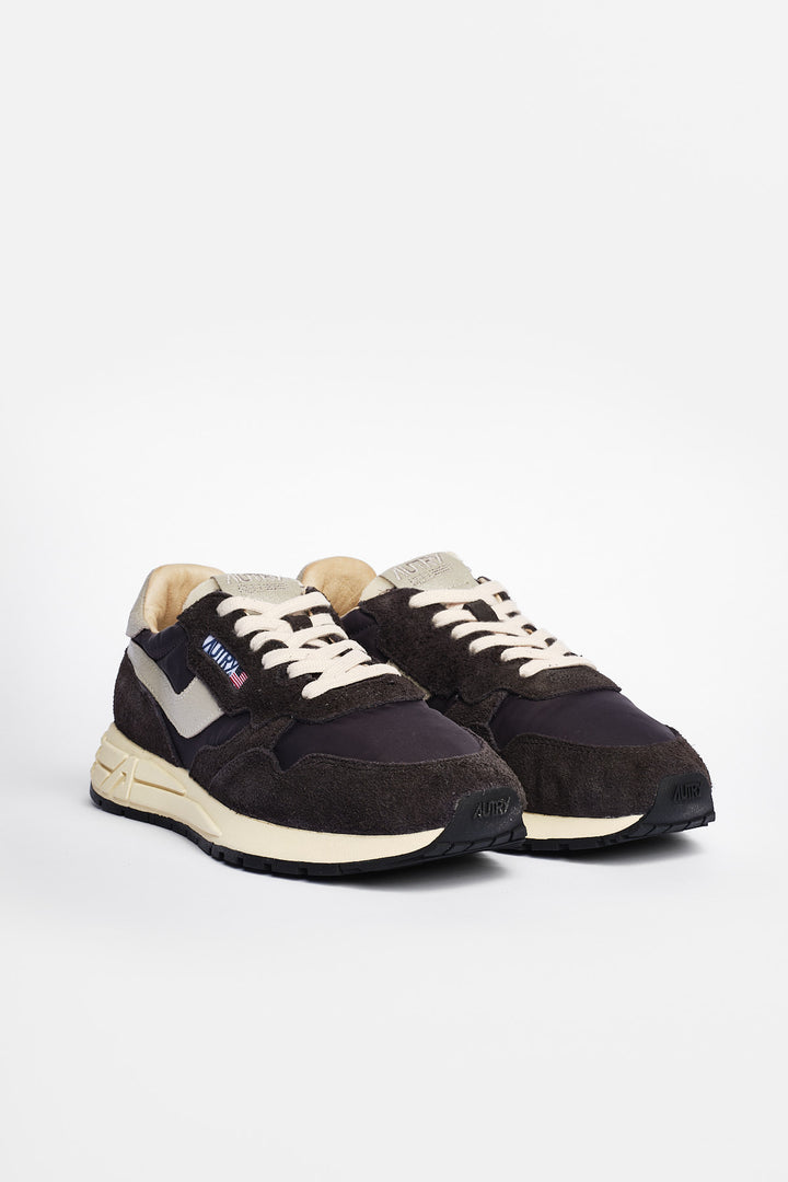 Reelwind Nylon/Suede Sneaker Black