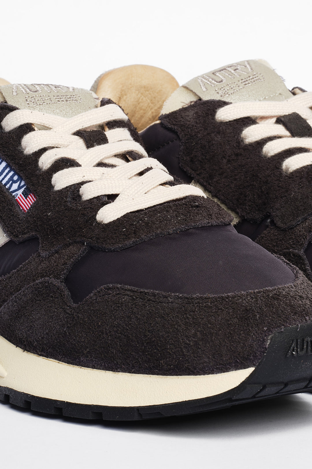 Reelwind Nylon/Suede Sneaker Black