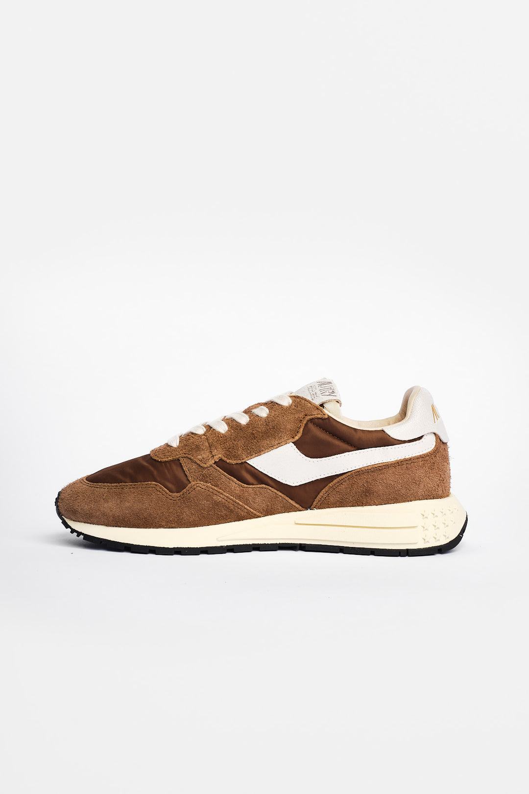 Reelwind Nylon/Suede Sneaker White/Tundra