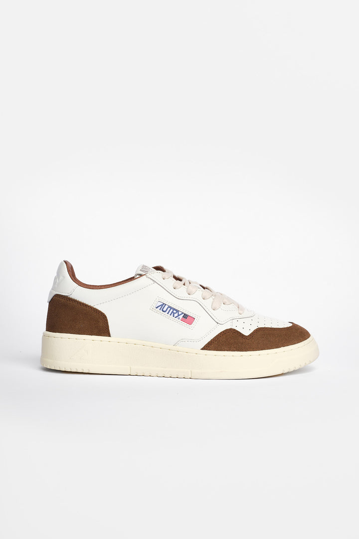 Medalist Low Man Softleather/Suede White/Tundra