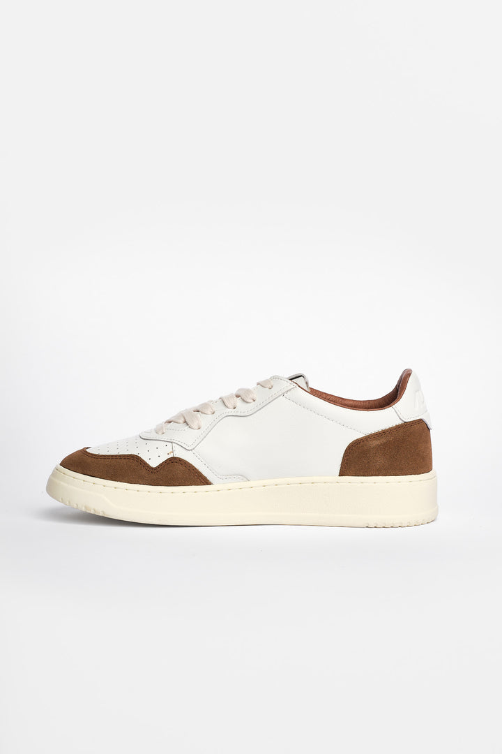 Medalist Low Man Softleather/Suede White/Tundra