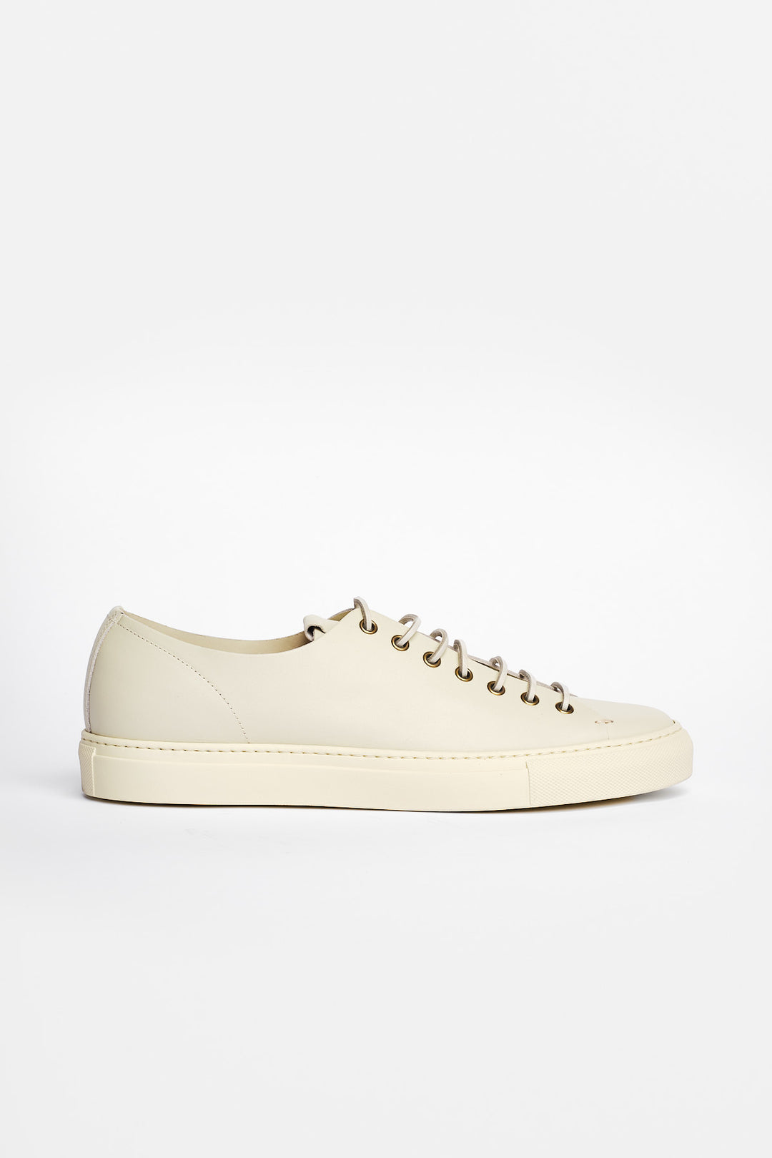 Klassisk Tanino Lædersneaker Anis