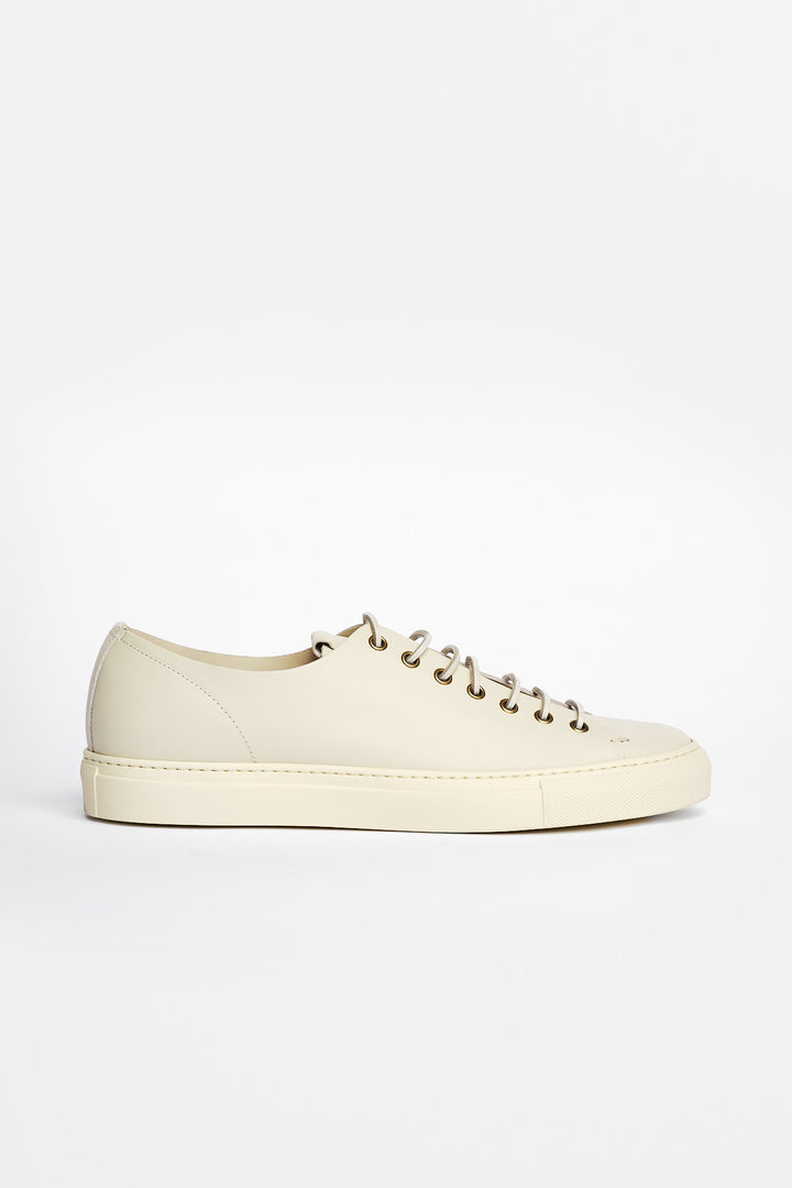 Klassisk Tanino Lædersneaker Anis