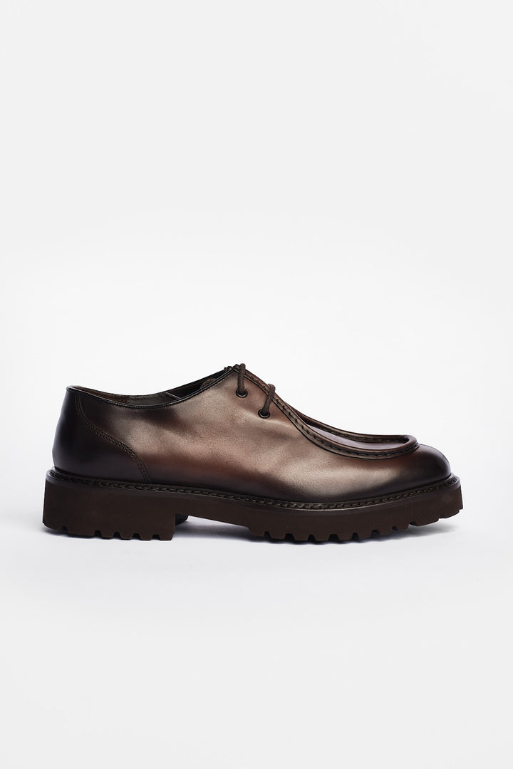 Scarpa Leather Shoe Dark Brown