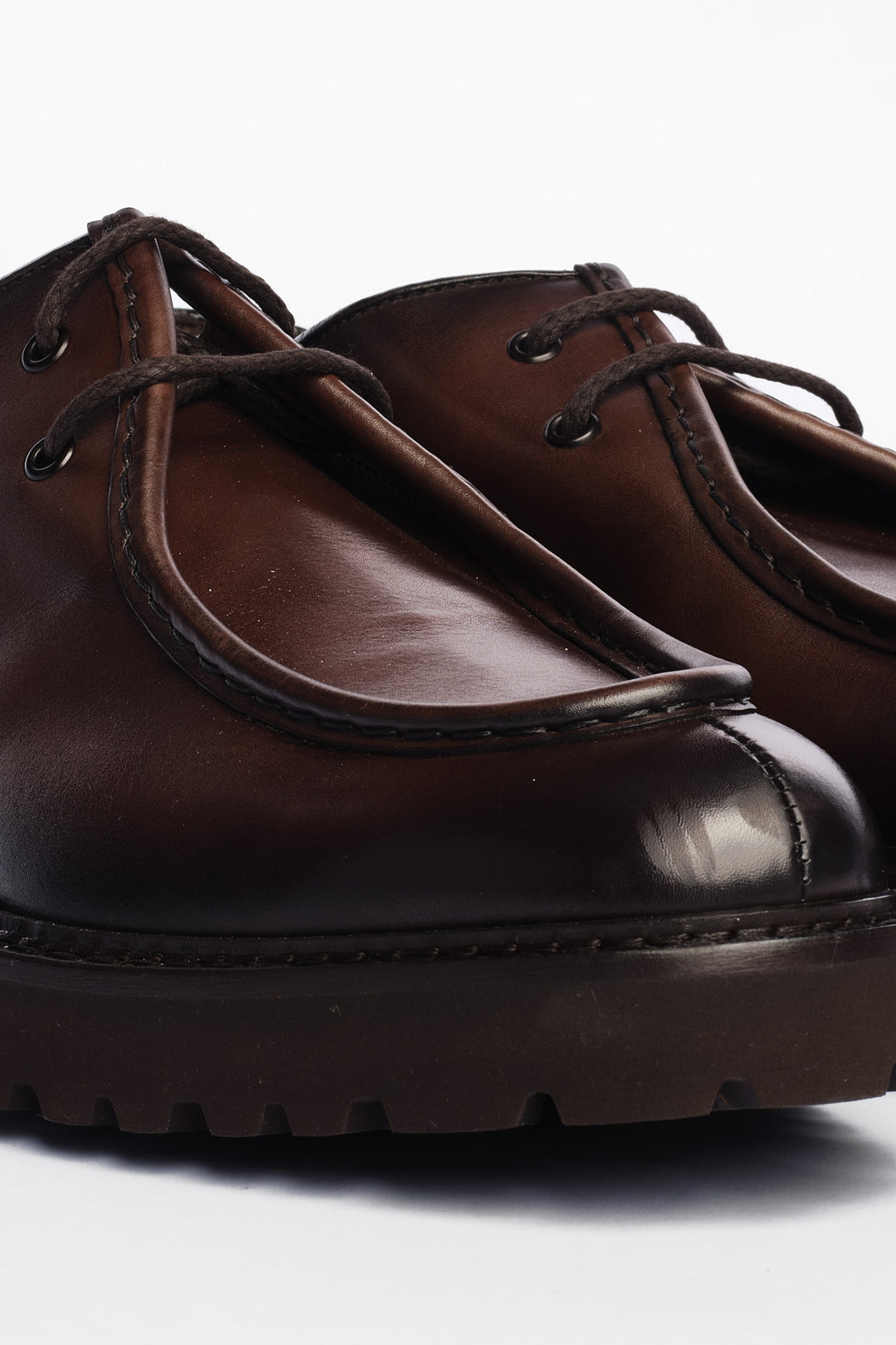Scarpa Leather Shoe Dark Brown