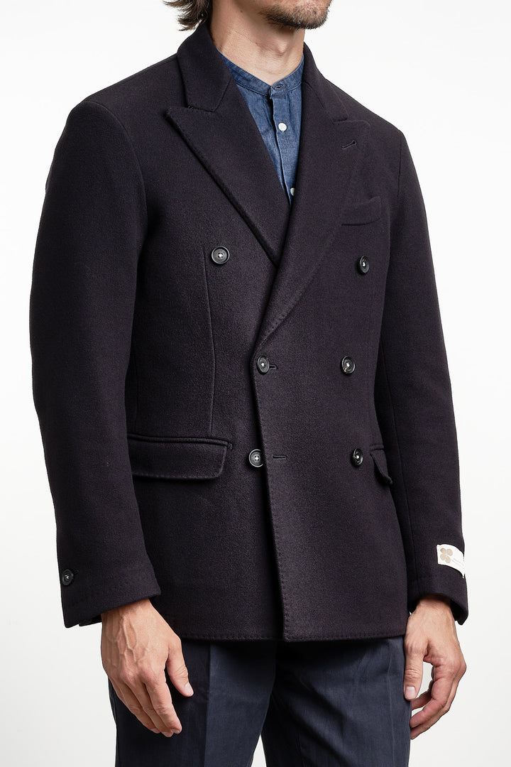 Brando Cashmere Blazer Dark Navy – Massimo Alba, sidan