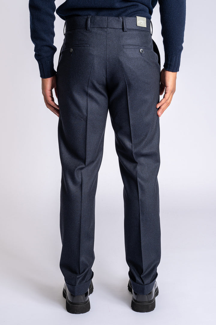 Ken Pat Trouser Dark Navy