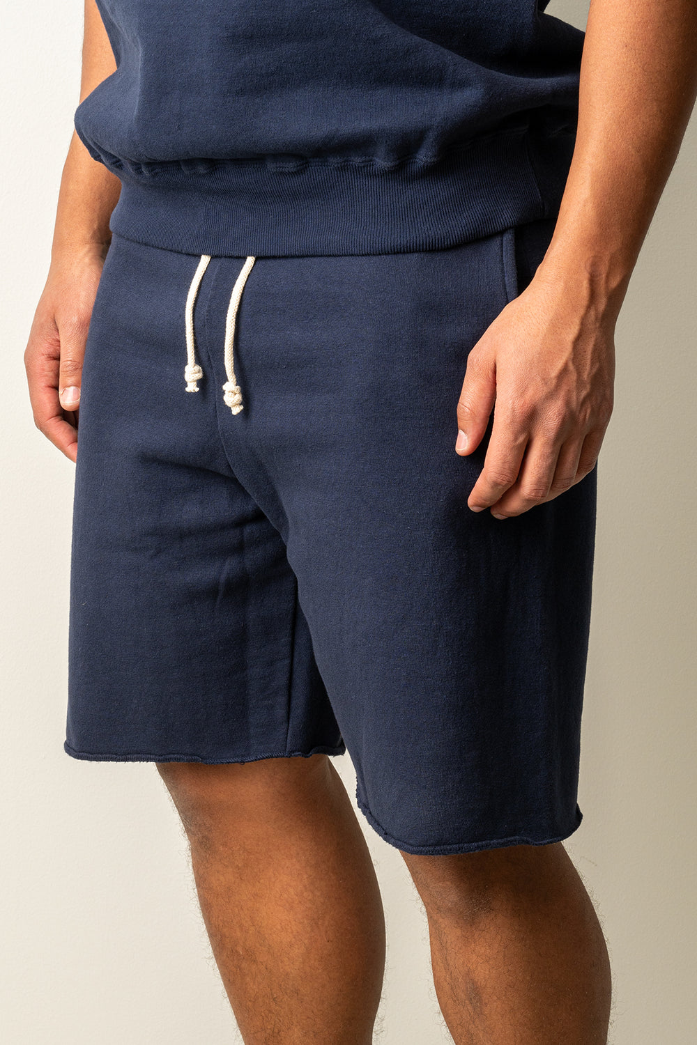 Kiahuna Japanese FleeceSweatshort Dark Navy
