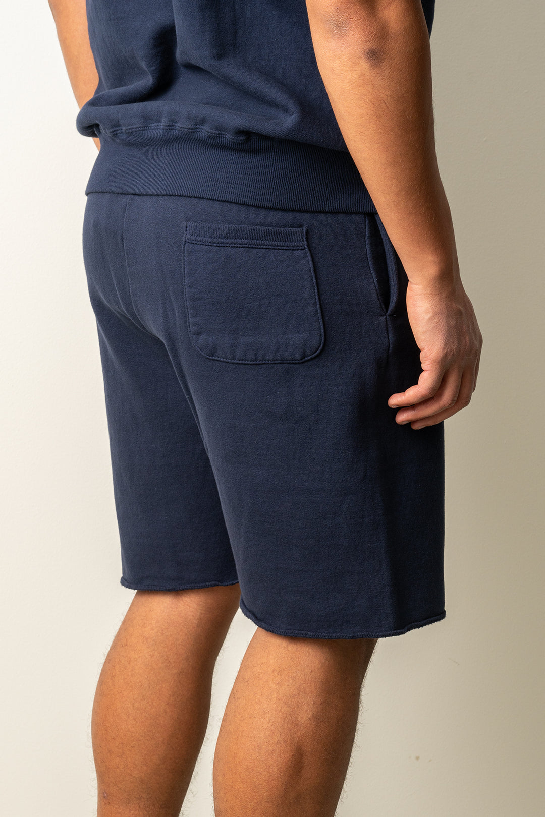 Kiahuna Japanese FleeceSweatshort Dark Navy