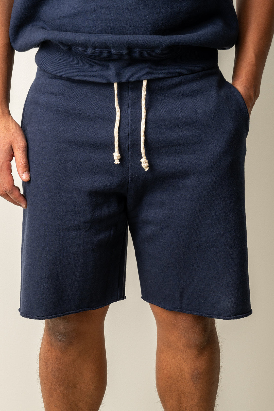 Kiahuna Japanese FleeceSweatshort Dark Navy