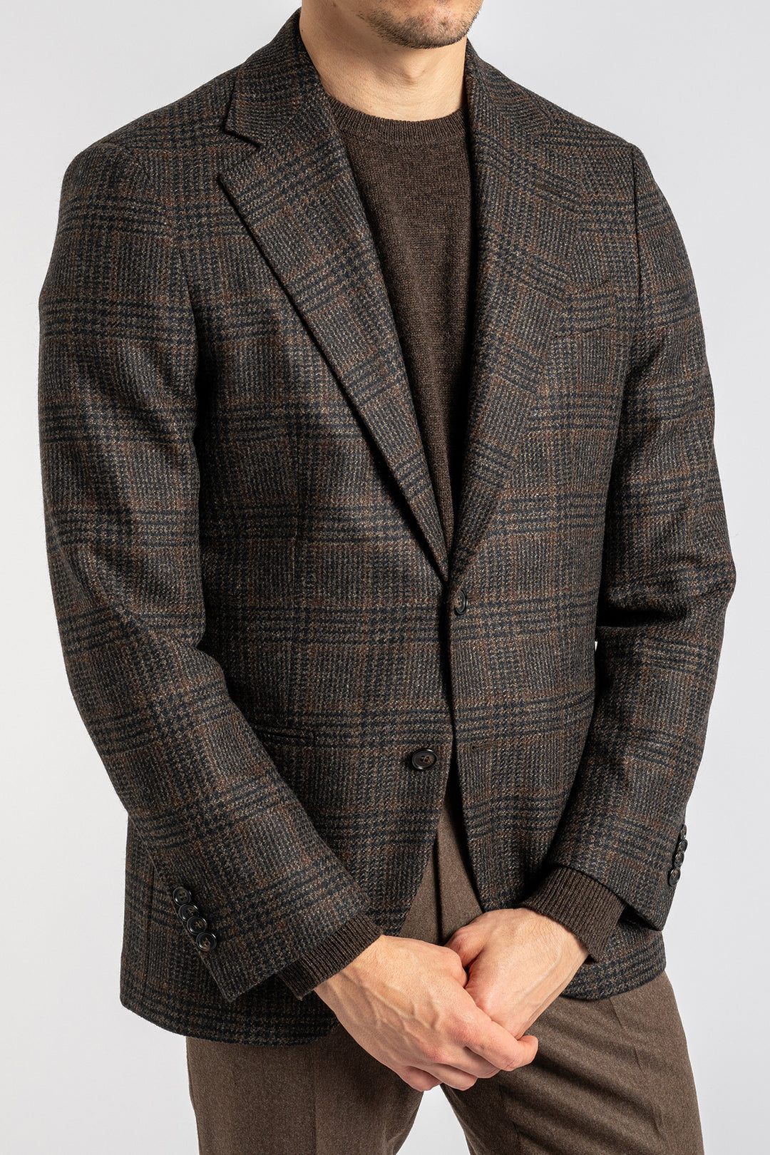 Krippe Blazer Dark Brown