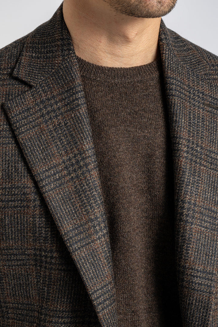 Krippe Blazer Dark Brown