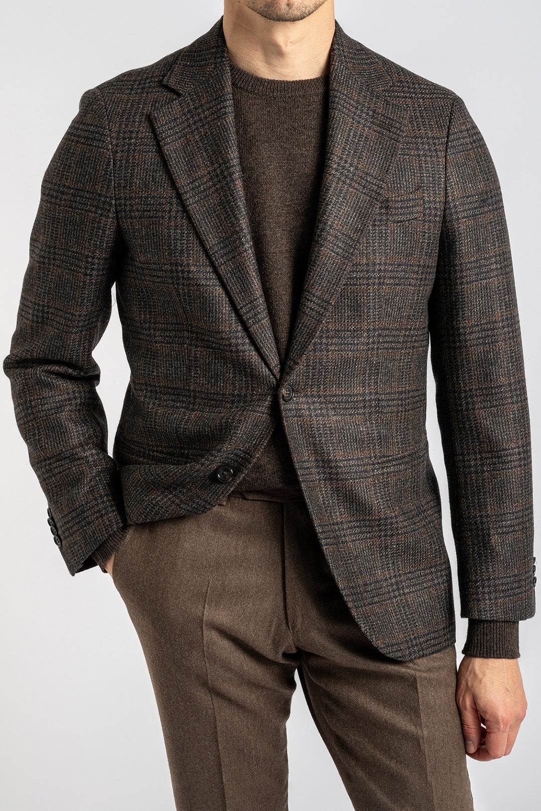 Krippe Blazer Dark Brown