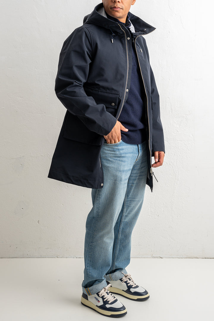 Mens Parka Deep Navy