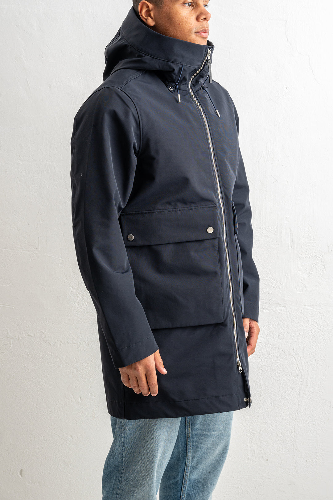 Mens Parka Deep Navy