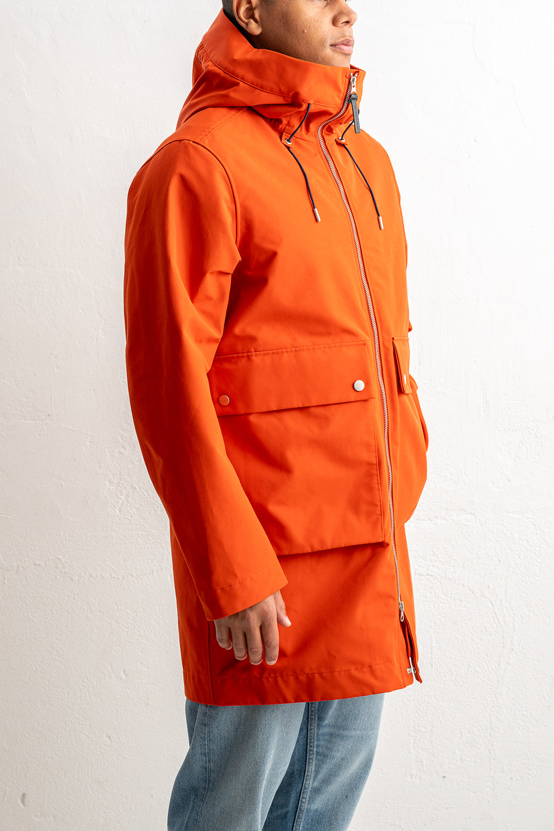 Mens Parka Coast Orange