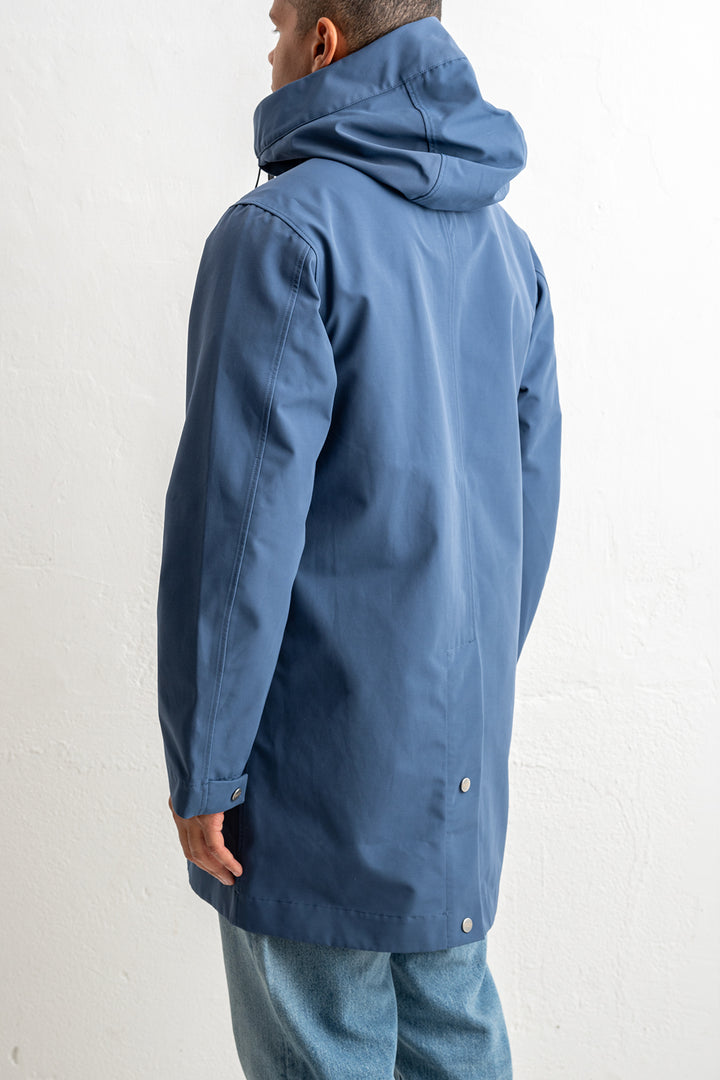 Mens Parka Ocean Blue