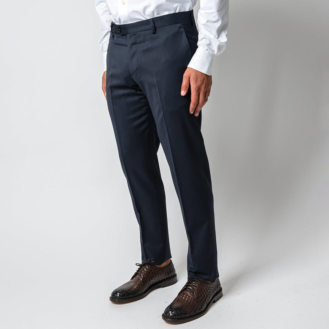 Man Woven Trousers Special Line Navy