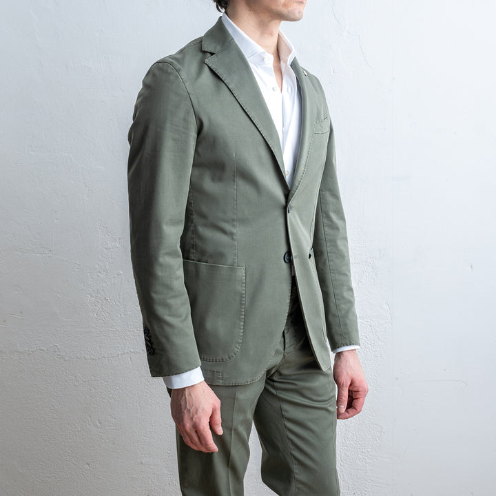 Cotton Garment Dyed Suit SAGE