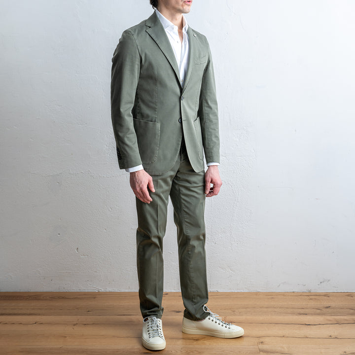 Cotton Garment Dyed Suit SAGE