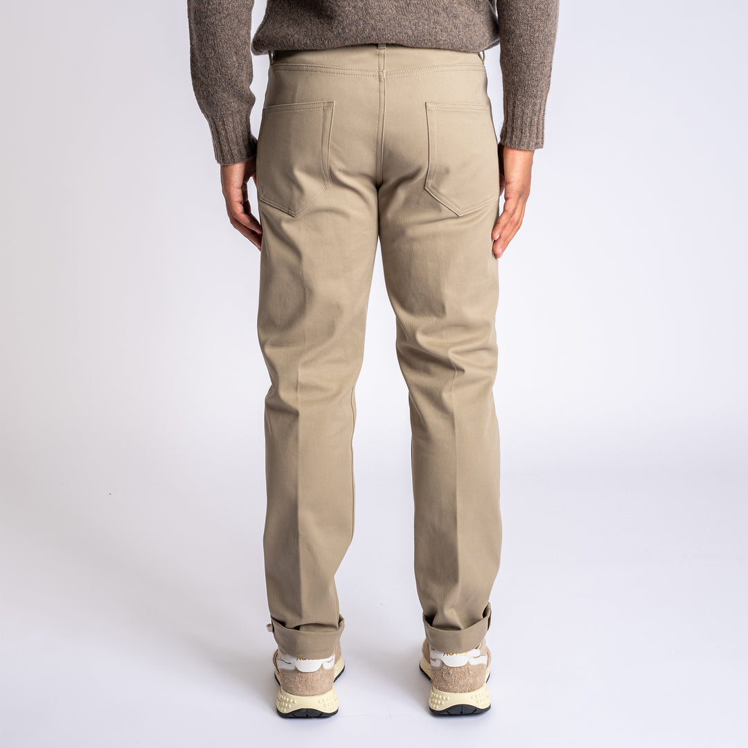 Five Pocket Jimmy Trouser Taupe