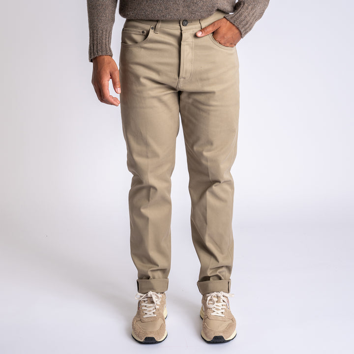 Five Pocket Jimmy Trouser Taupe