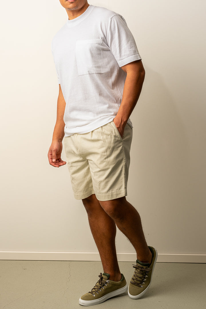 Light Canvas Chino Shorts SAND