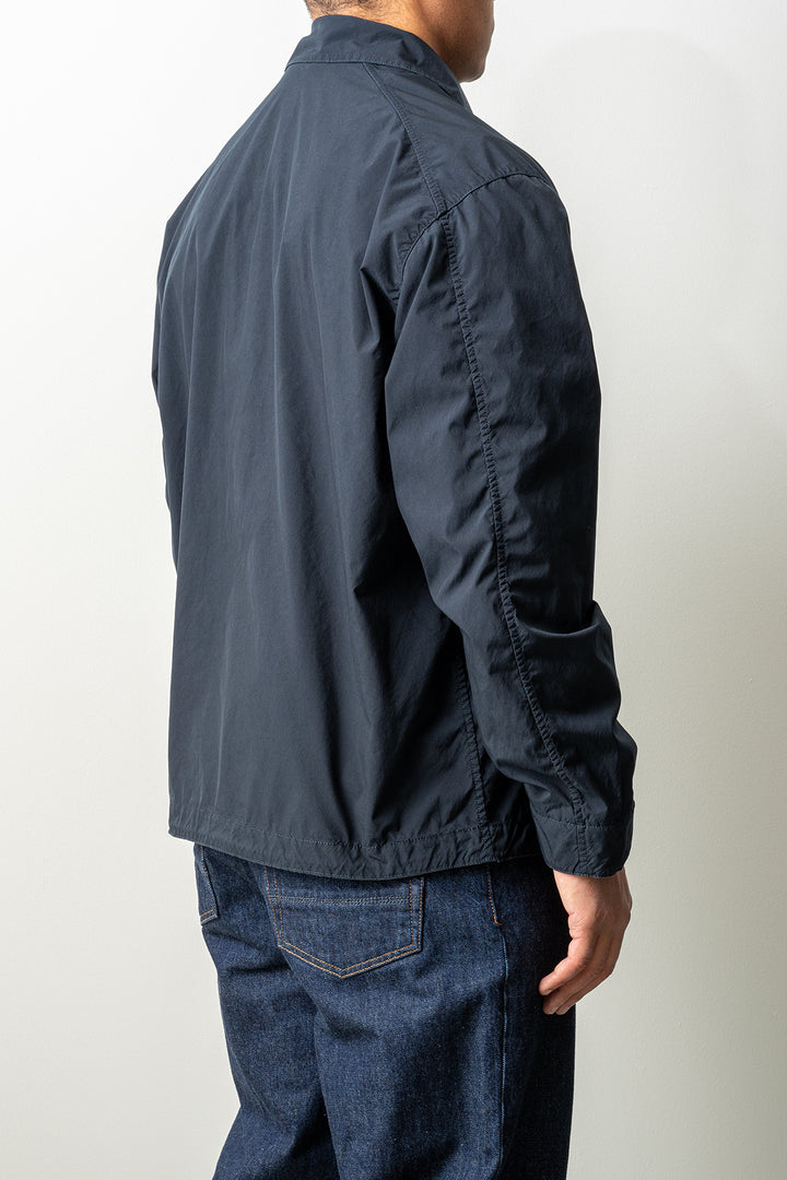 Light Compact Touch Poly-TC Recycled Jacket 4100041 Navy Blue