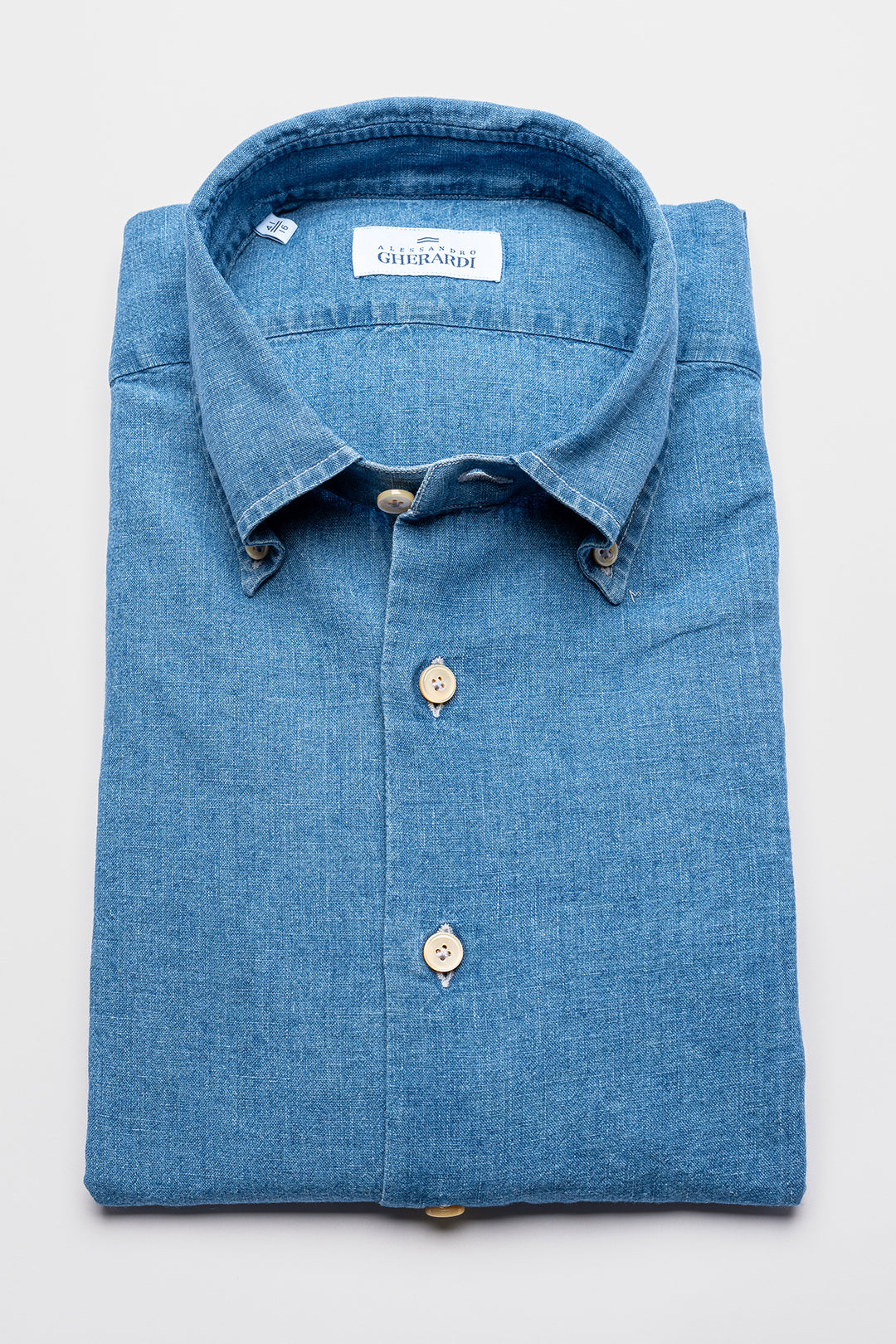 Linen Cotton Chambray Denim