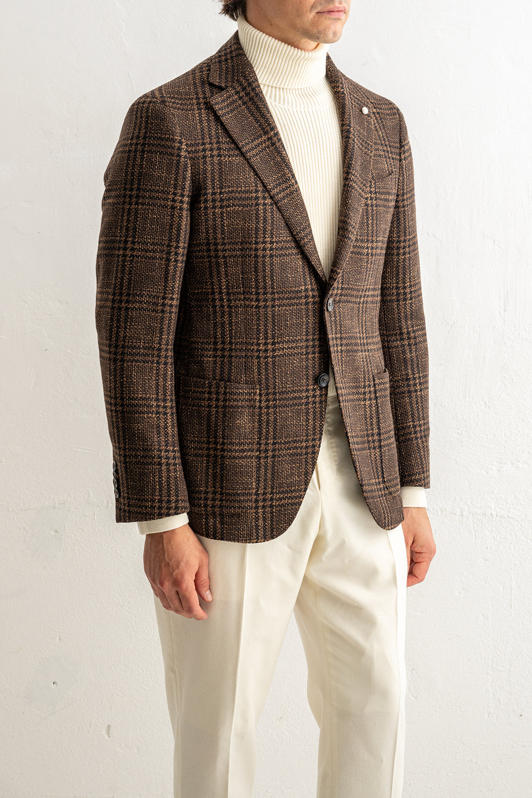 Blazer Three Button Brown