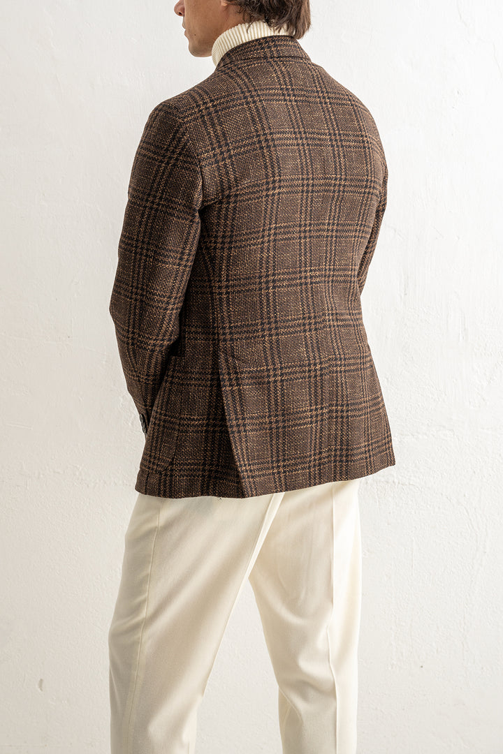 Blazer Three Button Brown