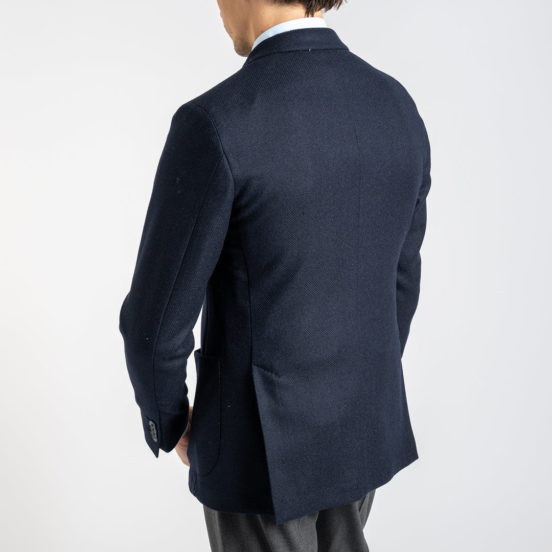 Three Button Blazer Navy